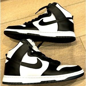 Nike Dunk High Black White